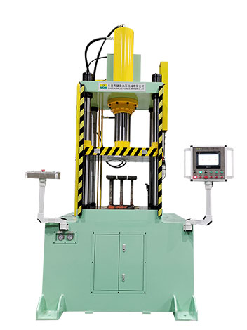 100噸三梁四柱伺服拉伸成型機